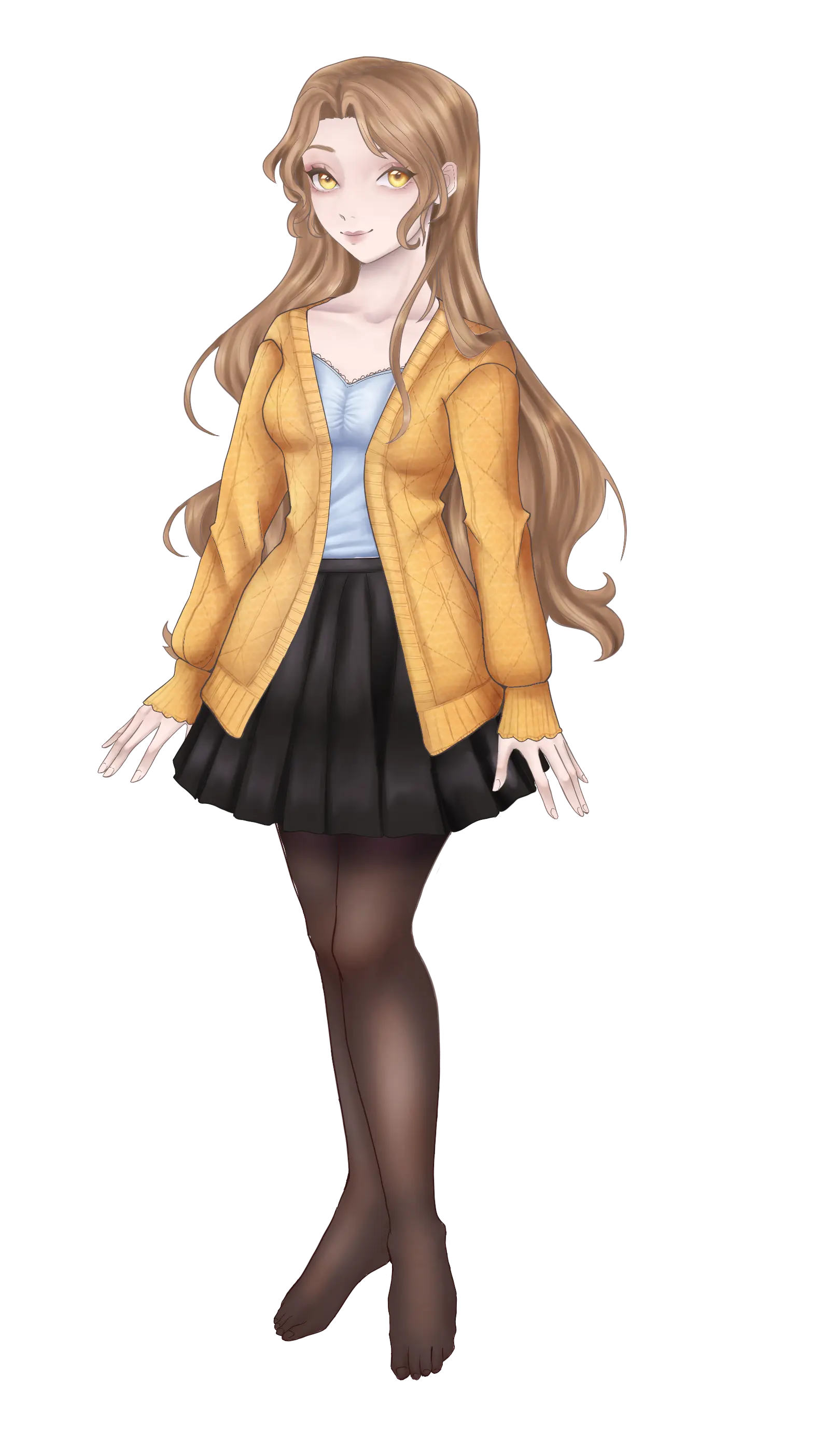 WIP... I got lazy and didn't want to draw her boots